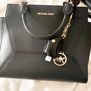 MK geometric purse